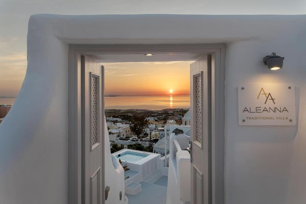 Aleanna Traditional Villa Fira Exteriér fotografie